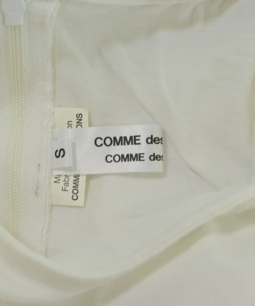 COMME des GARCONS COMME des GARCONS（コムデギャルソンコムデギャルソン）Tシャツ・カットソー 白 サイズ:S レディース/2200701430108