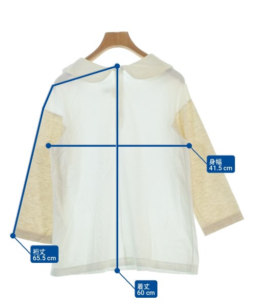 COMME des GARCONS COMME des GARCONS（コムデギャルソンコムデギャルソン）Tシャツ・カットソー 白 サイズ:S レディース/2200701430108