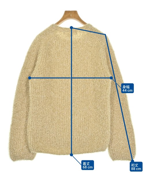 COMME des GARCONS COMME des GARCONS（コムデギャルソンコムデギャルソン）ニット・セーター ゴールド サイズ:M レディース/2200696407147
