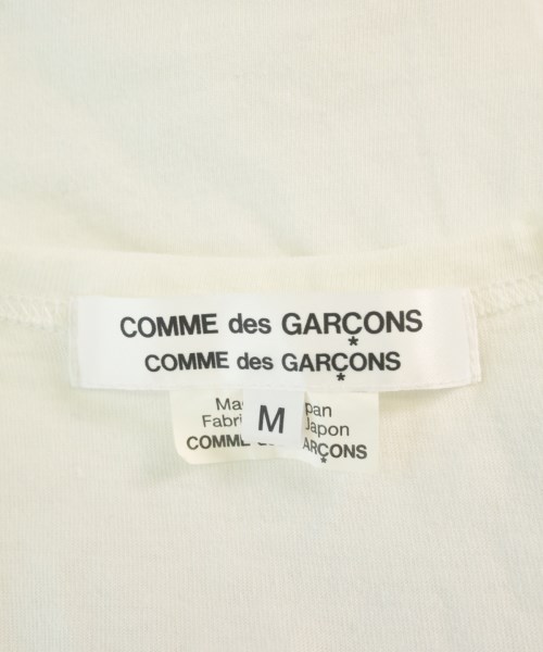 COMME des GARCONS COMME des GARCONS（コムデギャルソンコムデギャルソン）Tシャツ・カットソー 白 サイズ:M レディース/2200701769086
