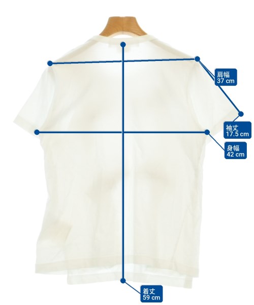 COMME des GARCONS COMME des GARCONS（コムデギャルソンコムデギャルソン）Tシャツ・カットソー 白 サイズ:M レディース/2200701769086