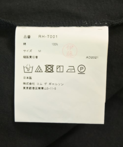 COMME des GARCONS COMME des GARCONS（コムデギャルソンコムデギャルソン）Tシャツ・カットソー 黒 サイズ:M レディース/2200701769093