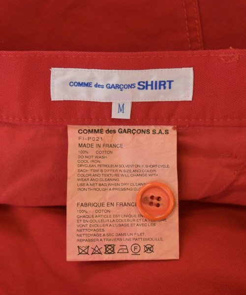COMME des GARCONS COMME des GARCONS（コムデギャルソンコムデギャルソン）その他 赤 サイズ:M メンズ/2200701782030