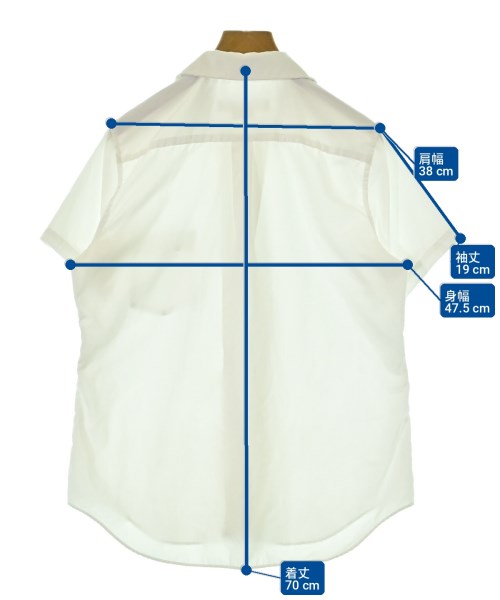 COMME des GARCONS COMME des GARCONS（コムデギャルソンコムデギャルソン）カジュアルシャツ 白 サイズ:M レディース/2200702073038