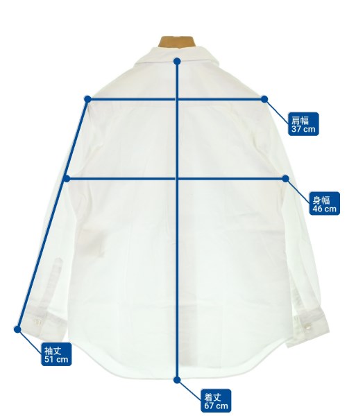 COMME des GARCONS COMME des GARCONS（コムデギャルソンコムデギャルソン）ドレスシャツ 白 サイズ:S レディース/2200702094057