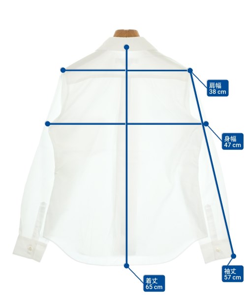 COMME des GARCONS COMME des GARCONS（コムデギャルソンコムデギャルソン）カジュアルシャツ 白 サイズ:S レディース/2200648372035