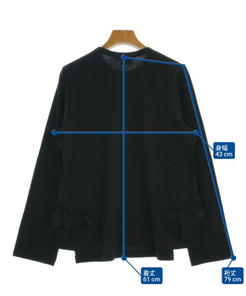 COMME des GARCONS COMME des GARCONS（コムデギャルソンコムデギャルソン）Tシャツ・カットソー 黒 サイズ:S レディース/2200655951056