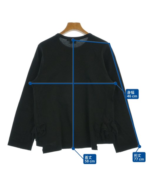 COMME des GARCONS COMME des GARCONS（コムデギャルソンコムデギャルソン）Tシャツ・カットソー 黒 サイズ:S レディース/2200655951087