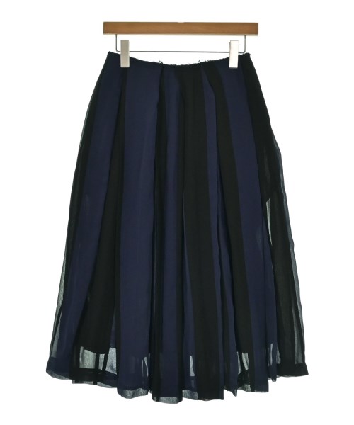 COMME des GARCONS COMME des GARCONS(コムデギャルソンコムデギャルソン)ロング・マキシ丈スカート 紺 サイズ:XS/2200649078066