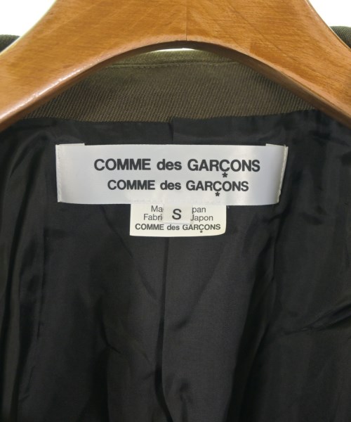 COMME des GARCONS COMME des GARCONS（コムデギャルソンコムデギャルソン）カジュアルジャケット 茶 サイズ:S レディース/2200656492039