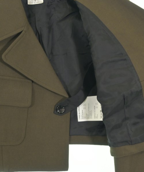 COMME des GARCONS COMME des GARCONS（コムデギャルソンコムデギャルソン）カジュアルジャケット 茶 サイズ:S レディース/2200656492039