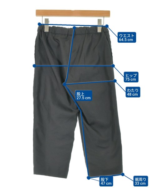 COMME des GARCONS COMME des GARCONS（コムデギャルソンコムデギャルソン）クロップドパンツ 黒 サイズ:XS レディース/2200650497023