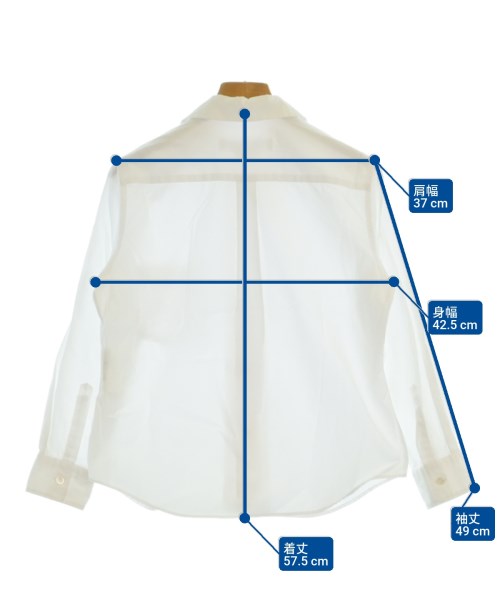COMME des GARCONS COMME des GARCONS（コムデギャルソンコムデギャルソン）ブラウス 白 サイズ:XS レディース/2200650497108