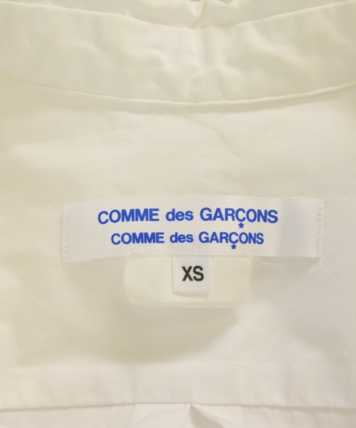 COMME des GARCONS COMME des GARCONS（コムデギャルソンコムデギャルソン）ブラウス 白 サイズ:XS レディース/2200650497115