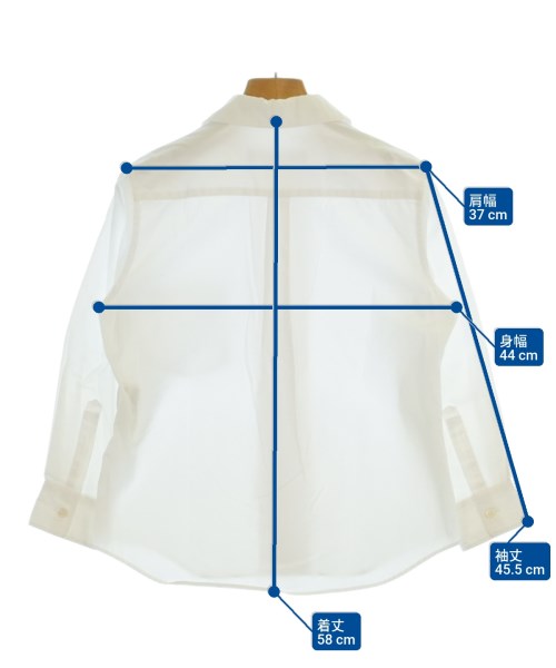 COMME des GARCONS COMME des GARCONS（コムデギャルソンコムデギャルソン）ブラウス 白 サイズ:XS レディース/2200650497115