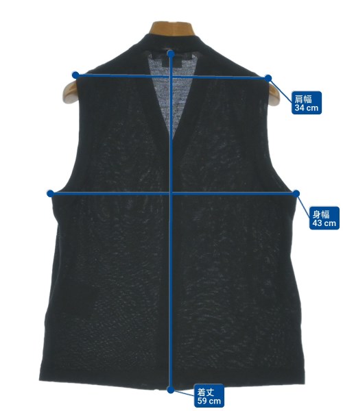 COMME des GARCONS COMME des GARCONS（コムデギャルソンコムデギャルソン）ベスト 黒 サイズ:L レディース/2200657147068