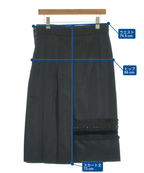 COMME des GARCONS COMME des GARCONS（コムデギャルソンコムデギャルソン）ロング・マキシ丈スカート 黒 サイズ:S レディース/2200651198127