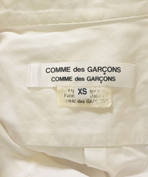 COMME des GARCONS COMME des GARCONS（コムデギャルソンコムデギャルソン）カジュアルシャツ 白 サイズ:XS レディース/2200657599027