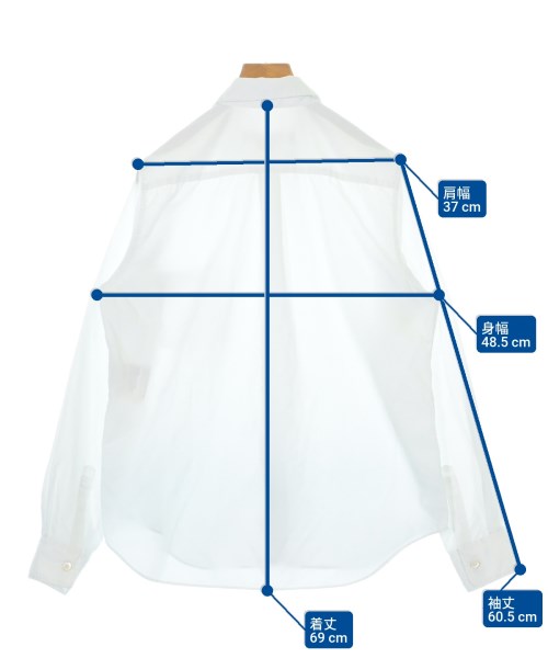 COMME des GARCONS COMME des GARCONS（コムデギャルソンコムデギャルソン）カジュアルシャツ 白 サイズ:M レディース/2200658048067