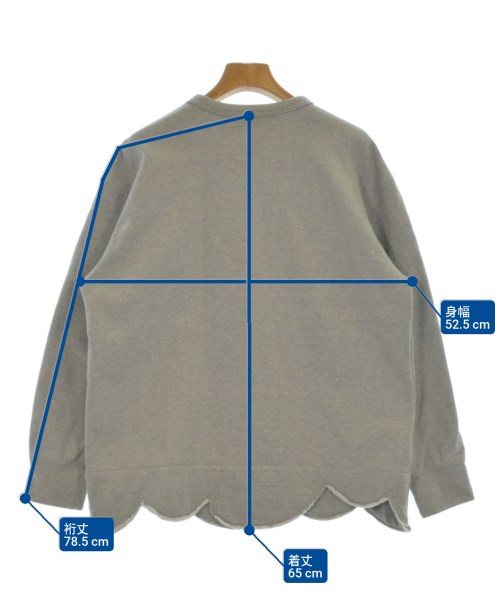 COMME des GARCONS COMME des GARCONS（コムデギャルソンコムデギャルソン）スウェット グレー サイズ:S レディース/2200655453079