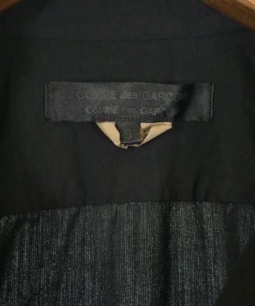 COMME des GARCONS COMME des GARCONS（コムデギャルソンコムデギャルソン）シャツワンピース 黒 サイズ:S レディース/2200659053084