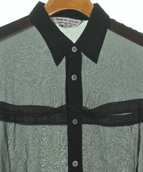 COMME des GARCONS COMME des GARCONS（コムデギャルソンコムデギャルソン）カジュアルシャツ 黒 サイズ:XS レディース/2200659053152