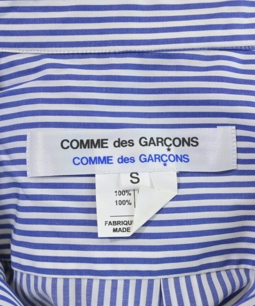 COMME des GARCONS COMME des GARCONS（コムデギャルソンコムデギャルソン）カジュアルシャツ 青 サイズ:S レディース/2200646772097