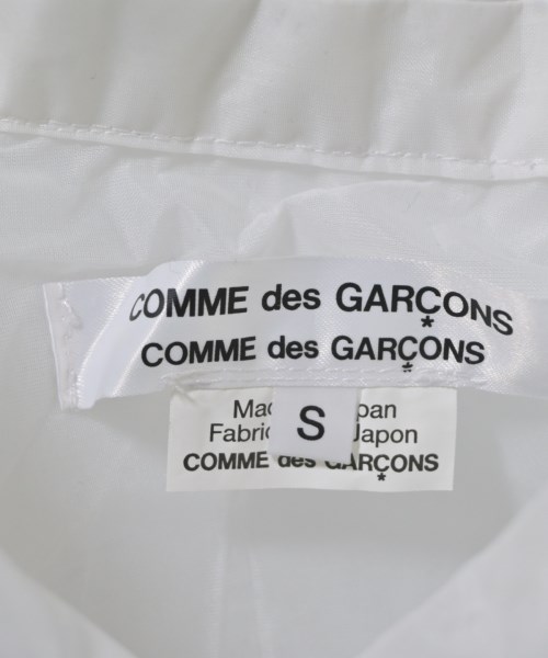 COMME des GARCONS COMME des GARCONS（コムデギャルソンコムデギャルソン）カジュアルシャツ 白 サイズ:S レディース/2200649628025