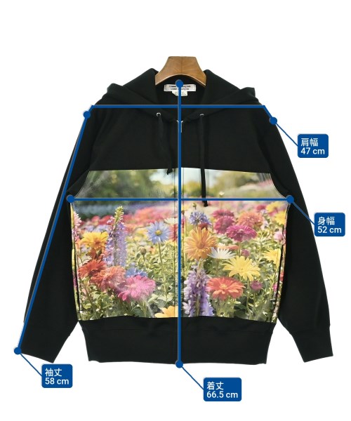 COMME des GARCONS COMME des GARCONS（コムデギャルソンコムデギャルソン）パーカー 黒 サイズ:M レディース/2200655693017