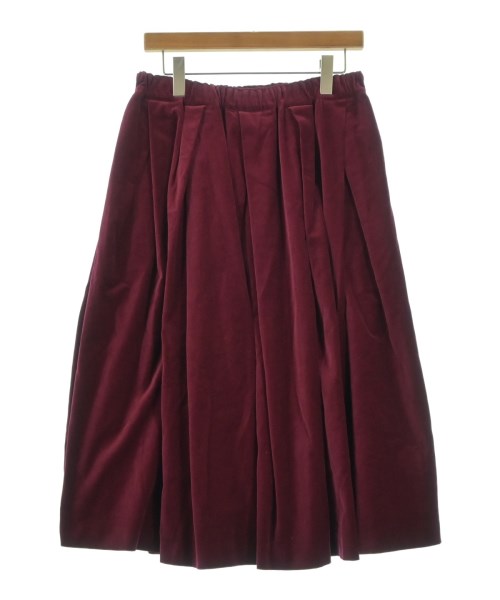 COMME des GARCONS COMME des GARCONS(コムデギャルソンコムデギャルソン)ロング・マキシ丈スカート 赤 サイズ:M/2200655693024