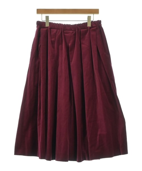 COMME des GARCONS COMME des GARCONS（コムデギャルソンコムデギャルソン）ロング・マキシ丈スカート 赤 サイズ:M レディース/2200655693024