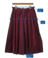 COMME des GARCONS COMME des GARCONS（コムデギャルソンコムデギャルソン）ロング・マキシ丈スカート 赤 サイズ:M レディース/2200655693024
