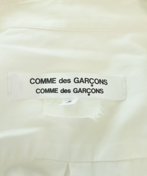 COMME des GARCONS COMME des GARCONS（コムデギャルソンコムデギャルソン）カジュアルシャツ 白 サイズ:S レディース/2200660337098