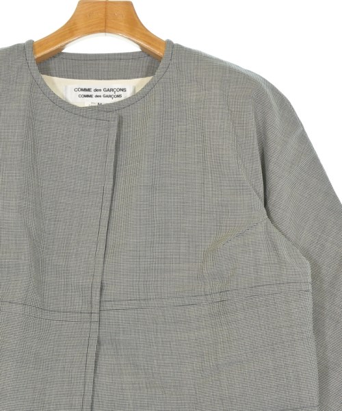 COMME des GARCONS COMME des GARCONS（コムデギャルソンコムデギャルソン）ノーカラージャケット グレー サイズ:M レディース/2200652961089