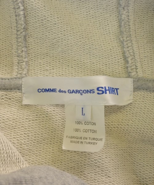 COMME des GARCONS SHIRT（コムデギャルソンシャツ）パーカー グレー サイズ:L メンズ/2200660724034