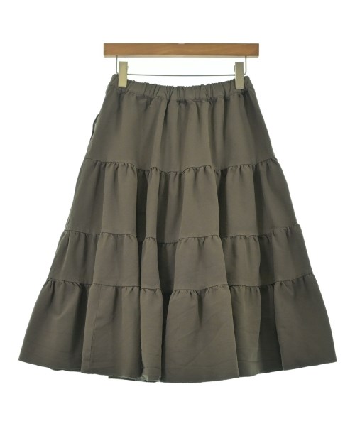COMME des GARCONS COMME des GARCONS（コムデギャルソンコムデギャルソン）ひざ丈スカート カーキ サイズ:XS レディース/2200661778067