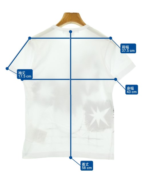 COMME des GARCONS COMME des GARCONS（コムデギャルソンコムデギャルソン）Tシャツ・カットソー 白 サイズ:S レディース/2200710415073