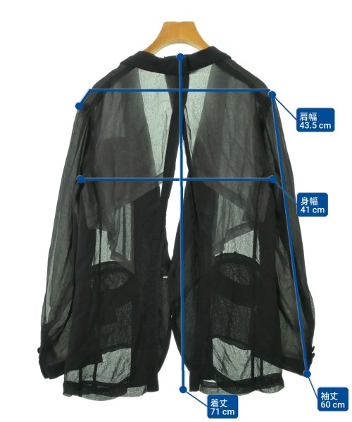 COMME des GARCONS COMME des GARCONS（コムデギャルソンコムデギャルソン）その他 黒 サイズ:XS レディース/2200711175044