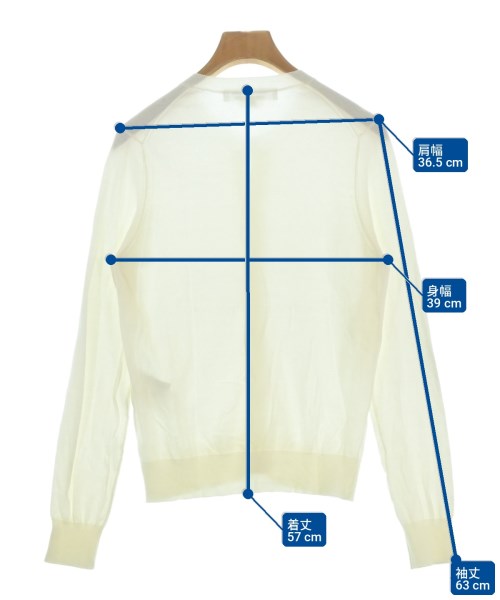 COMME des GARCONS COMME des GARCONS（コムデギャルソンコムデギャルソン）カーディガン 白 サイズ:M レディース/2200711288072