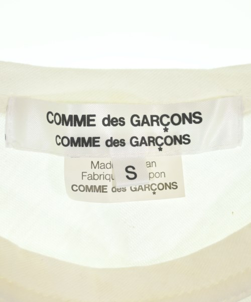 COMME des GARCONS COMME des GARCONS（コムデギャルソンコムデギャルソン）Tシャツ・カットソー 白 サイズ:S レディース/2200700150014