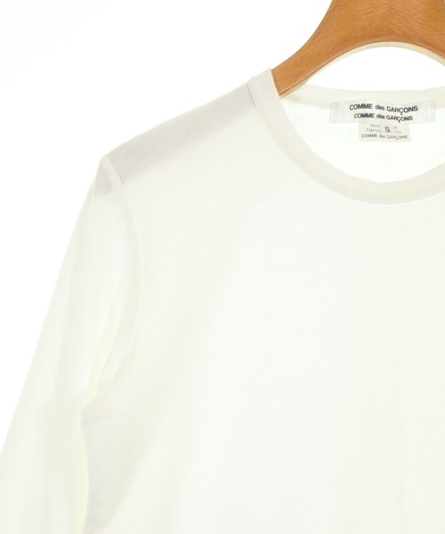 COMME des GARCONS COMME des GARCONS（コムデギャルソンコムデギャルソン）Tシャツ・カットソー 白 サイズ:S レディース/2200700150014