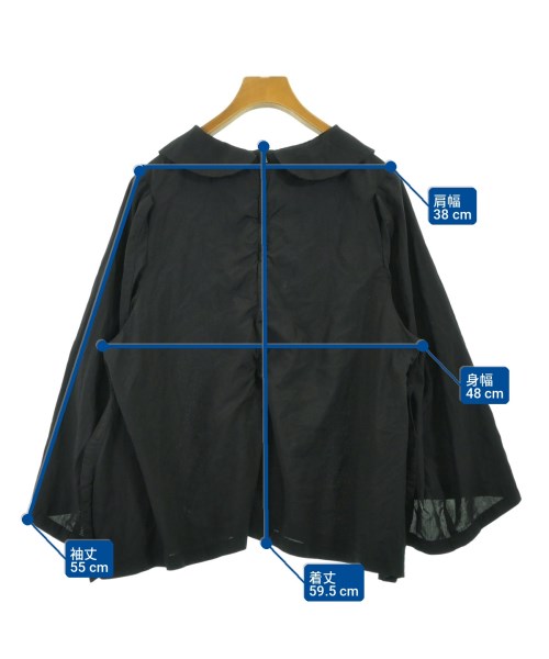 COMME des GARCONS COMME des GARCONS（コムデギャルソンコムデギャルソン）ブラウス 黒 サイズ:S レディース/2200712291040