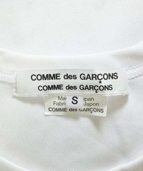 COMME des GARCONS COMME des GARCONS（コムデギャルソンコムデギャルソン）Tシャツ・カットソー 白 サイズ:S レディース/2200709563211