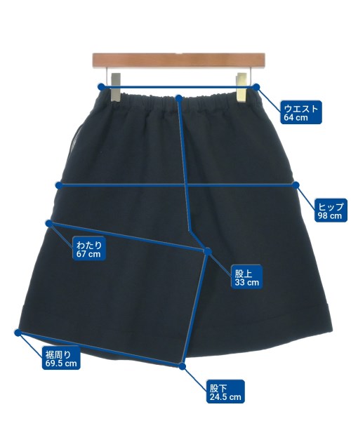 COMME des GARCONS COMME des GARCONS（コムデギャルソンコムデギャルソン）ショートパンツ 紺 サイズ:XS レディース/2200712901079