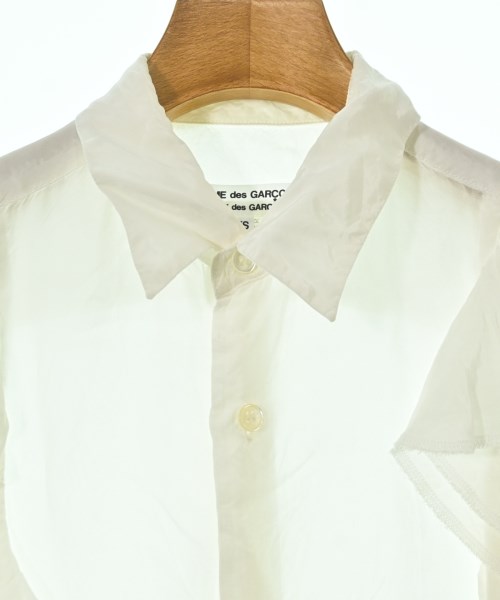 COMME des GARCONS COMME des GARCONS（コムデギャルソンコムデギャルソン）カジュアルシャツ 白 サイズ:XS レディース/2200712929059