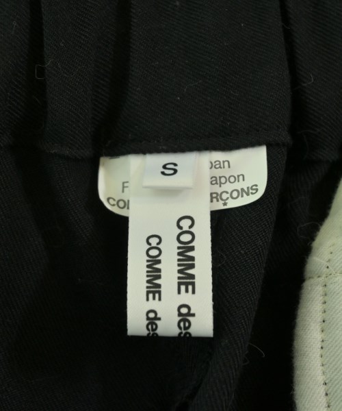 COMME des GARCONS COMME des GARCONS（コムデギャルソンコムデギャルソン）クロップドパンツ 黒 サイズ:S レディース/2200713624076
