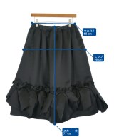 COMME des GARCONS COMME des GARCONS（コムデギャルソンコムデギャルソン）ひざ丈スカート 黒 サイズ:S レディース/2200713691054