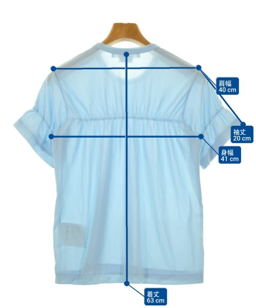 COMME des GARCONS COMME des GARCONS（コムデギャルソンコムデギャルソン）Tシャツ・カットソー 青 サイズ:S レディース/2200712582032