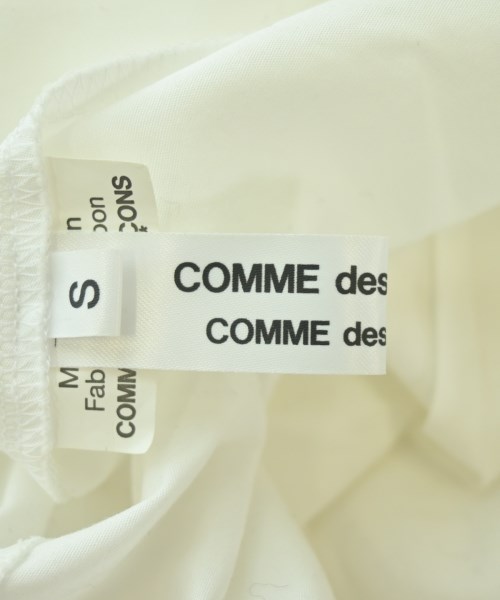 COMME des GARCONS COMME des GARCONS（コムデギャルソンコムデギャルソン）ブラウス 白 サイズ:S レディース/2200713423020