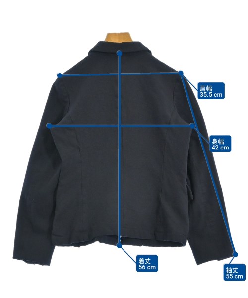 COMME des GARCONS COMME des GARCONS（コムデギャルソンコムデギャルソン）テーラードジャケット 紺 サイズ:S レディース/2200715439029